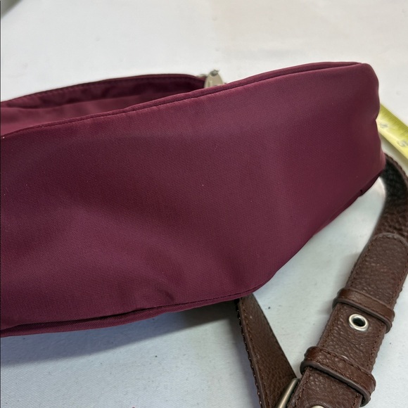 Baggallini Maroon Nylon Crossbody - Picture 8 of 12